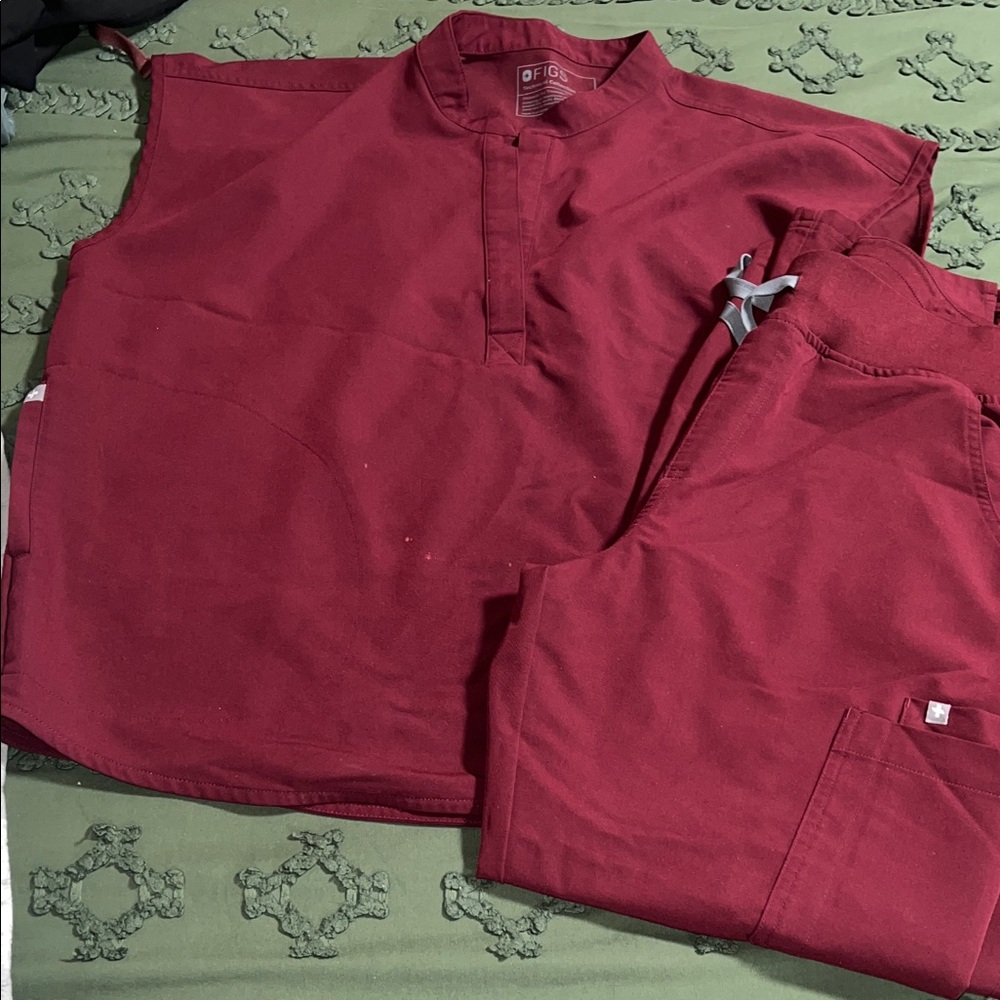 FIGS Red Shirt
